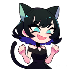 Black Cat Mina's Daily Life