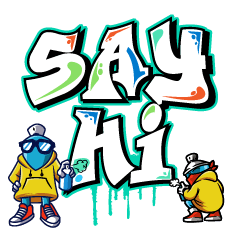 SayHi Graffiti