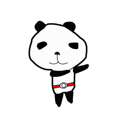 omoshiro panda sticker