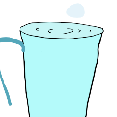 Water Cup Cute Creature -- BuBu Vol.1