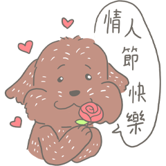 toy poodle may you be happy.