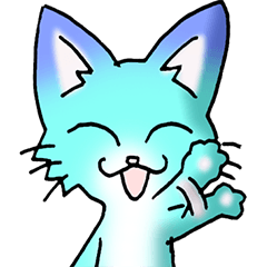 Light blue cat Ao Part 1