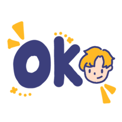 日常用語（藍配黃）by chi