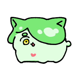 Slime cat minmi's sticker