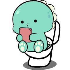 Chubby Dino : Pop-up stickers