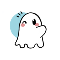Friendly ghost Bake-kun