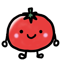 laid-back Tomato Daily Stickers