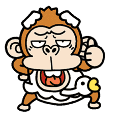 Monkey ANIME SUWAN2[MOJI-NASHI]