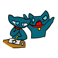 Blueberry-cat