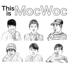 MocWoc 公式スタンプ3