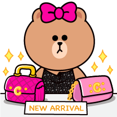BROWN & FRIENDS : CHOCO Fashion Style – LINE stickers | LINE STORE