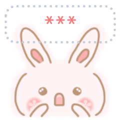 Rabbit MOMO  - Message Sticker