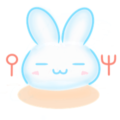 Cute Bunny Kaomoji