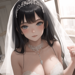 wedding dress girl (Multilingual)