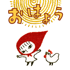 Little red riding hood Stickers by MICAO