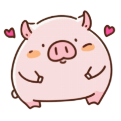 Adorkable pigs