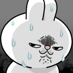 Bad Rabbit! reaction – สติกเกอร์ LINE | LINE STORE