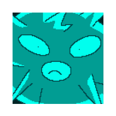 Silly Pixel Puffer Fish