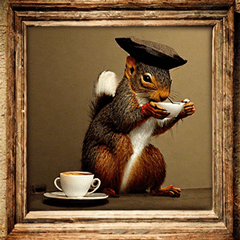 Squirrel Tea Party