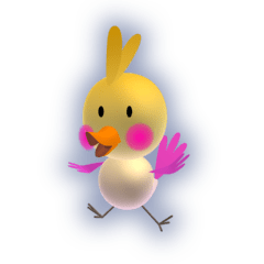 Cheerful bird Lingo