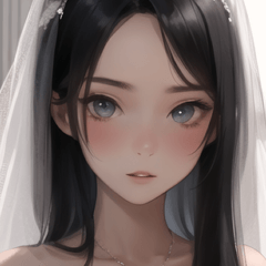 white wedding girl