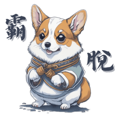 corgi cute reply for life