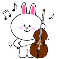 Good at cello and contrabass brown cony