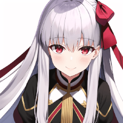 Walking Girl(Silver Hair)