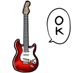 red of the talking electric guitar