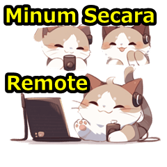 Kucing Kerja Remote