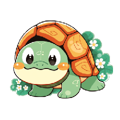 cute turtle stickers.