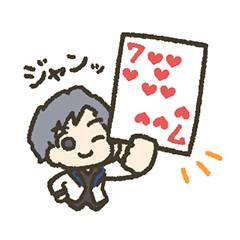 Magician Hiromichi Sticker