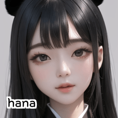 Lovely Panda Girl hana