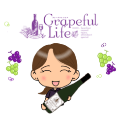 Grapeful Life：毎日使える挨拶スタンプ②