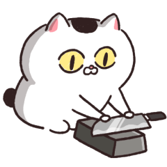 Cat sticker"Neko-chan2