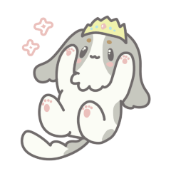 Cavalier Yuzu's heartwarming sticker