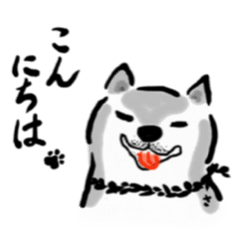 筆でお絵描き　～日常あいさつ編～