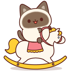 useful Siamese cat Sticker(Pop up)2