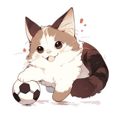 Sporty Cat - Fun Athletic Moments