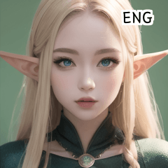 ENG blonde elf girl