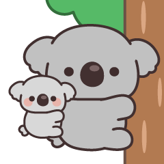 Pop-up!koala parent and Child
