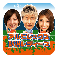 ALBIREX NIIGATA LADIES official sticker