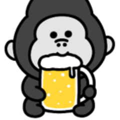 Sake surreal mini gorilla