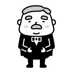 Tiny & cute butler