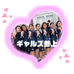 Gals representing the world