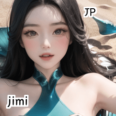 JP Mermaid Princess Bikini Dress jimi