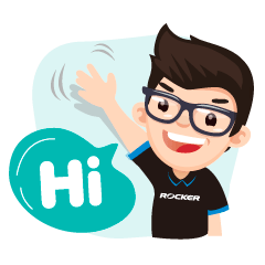 ROCKER's Sticker I: Hi, it's Rocker Boy! – LINE stickers | LINE STORE