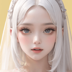 white queen princess girl