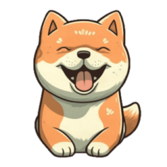Cute Shiba Inu Funny Stickers 2