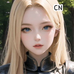 CN RPG Fantasy Female Knight